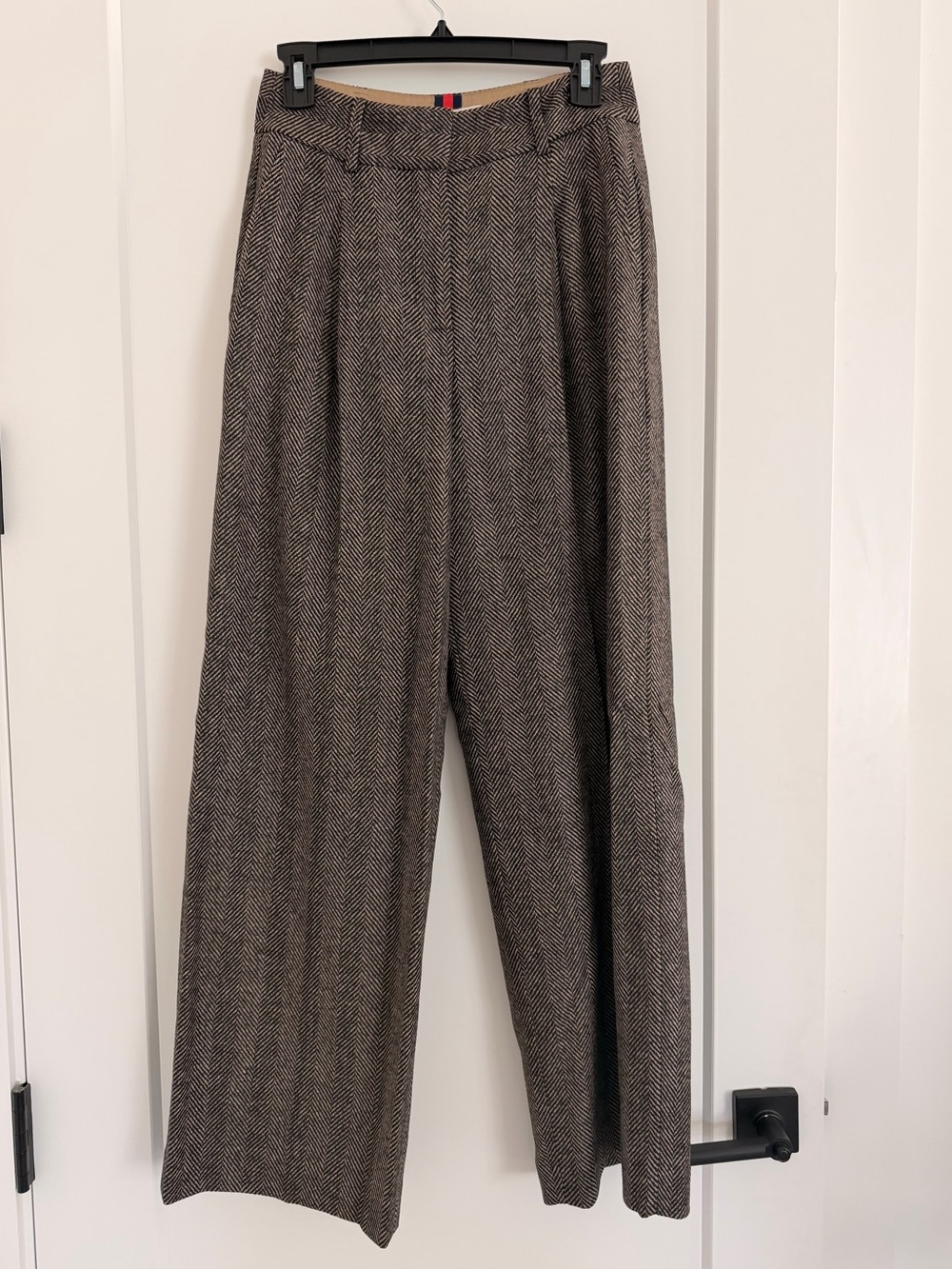 Boden Chiswick Wool Blend Wide-leg Pants Size 4 NWT
